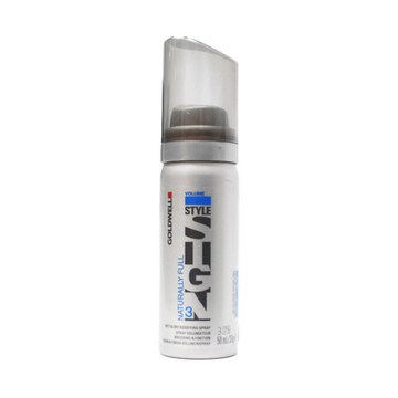 2 x Goldwell Naturally Full 3 Wet & Dry Bodifying Spray Volume Style Sign 50mL